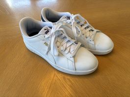 Puma Smash V2 Sneaker Damen Weiss Grösse 38.5 guter Zustand