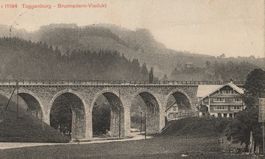 Toggenburg, Brunnadern - Necker,  Schmidli Viadukt - (1911)