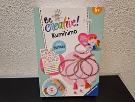 Neu - Ravensburger - Bastelset - Kumihimo - Armbänder,Tattoo