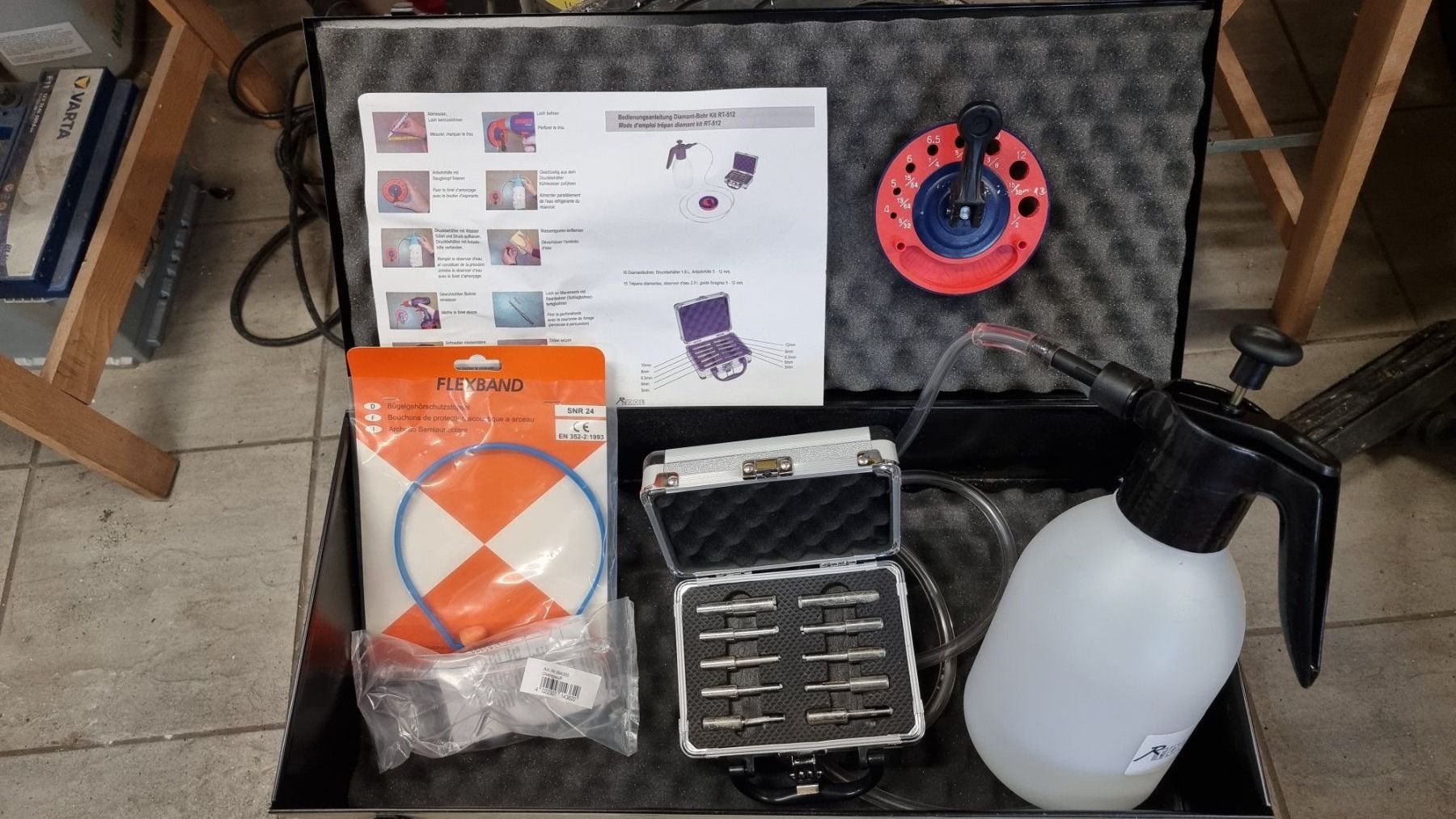 Tutti gli attrezzi: Diamant-Bohr Kit RT-512 – Usato da ramiswil venduto da saboli01