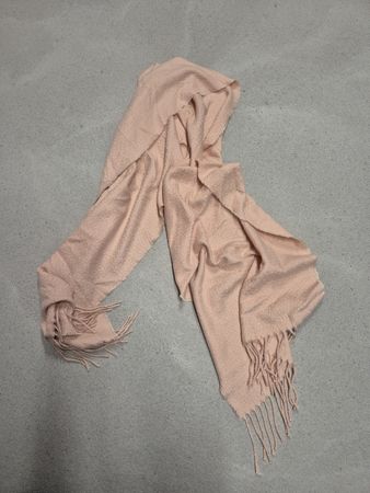 Pieces Schal, rosa, neu