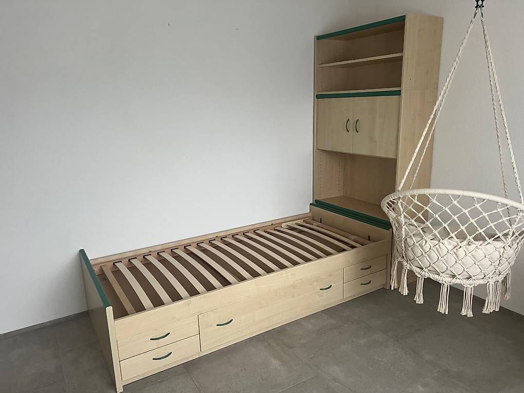 Letti: Komplettes Kinderzimmer Set Buche hell – Usato da Rodersdorf venduto da FeusiM 1