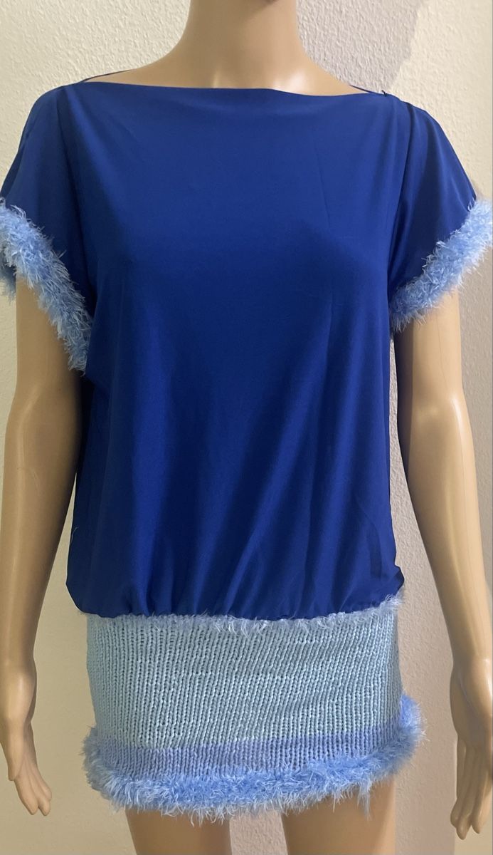 Vestiti: Mini Dress/ Long Shirt Blau Grösse M – Nuovo e nell'imballaggio originale da Au ZH venduto da Jaggy4 3