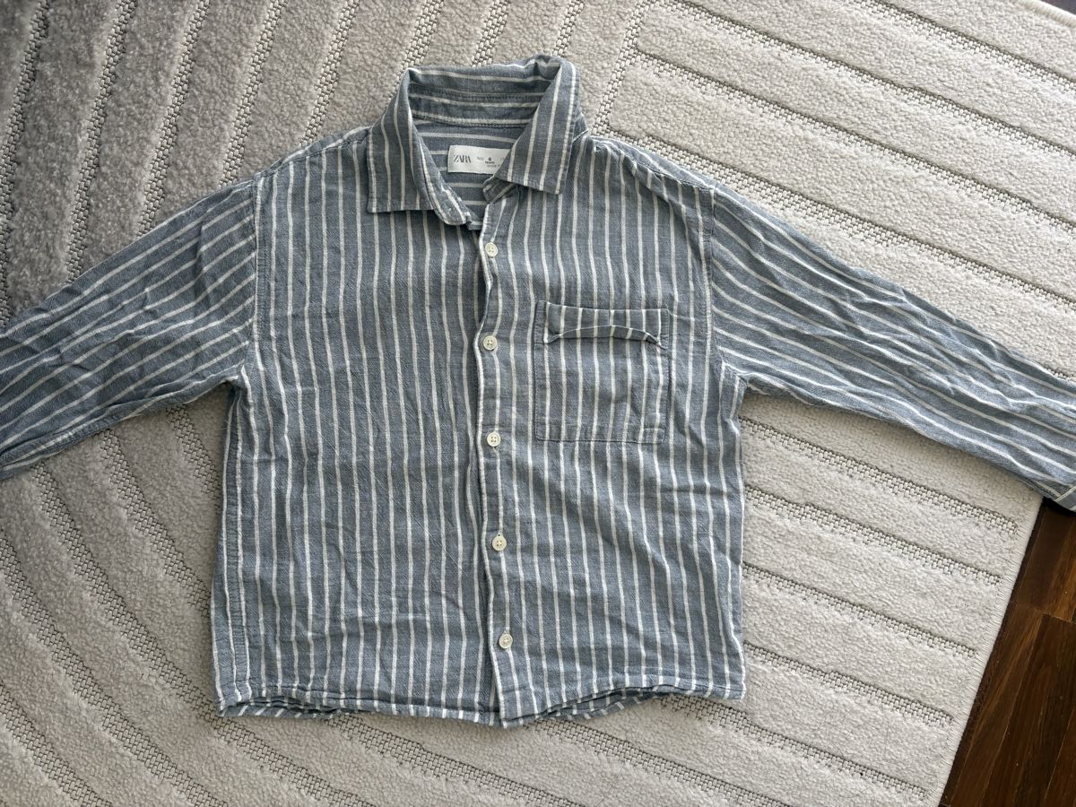 Zara Camicie, T-shirt & Polo: Zara Hemd 116 gestreift – Usato da Lachen SZ venduto da Lina1989