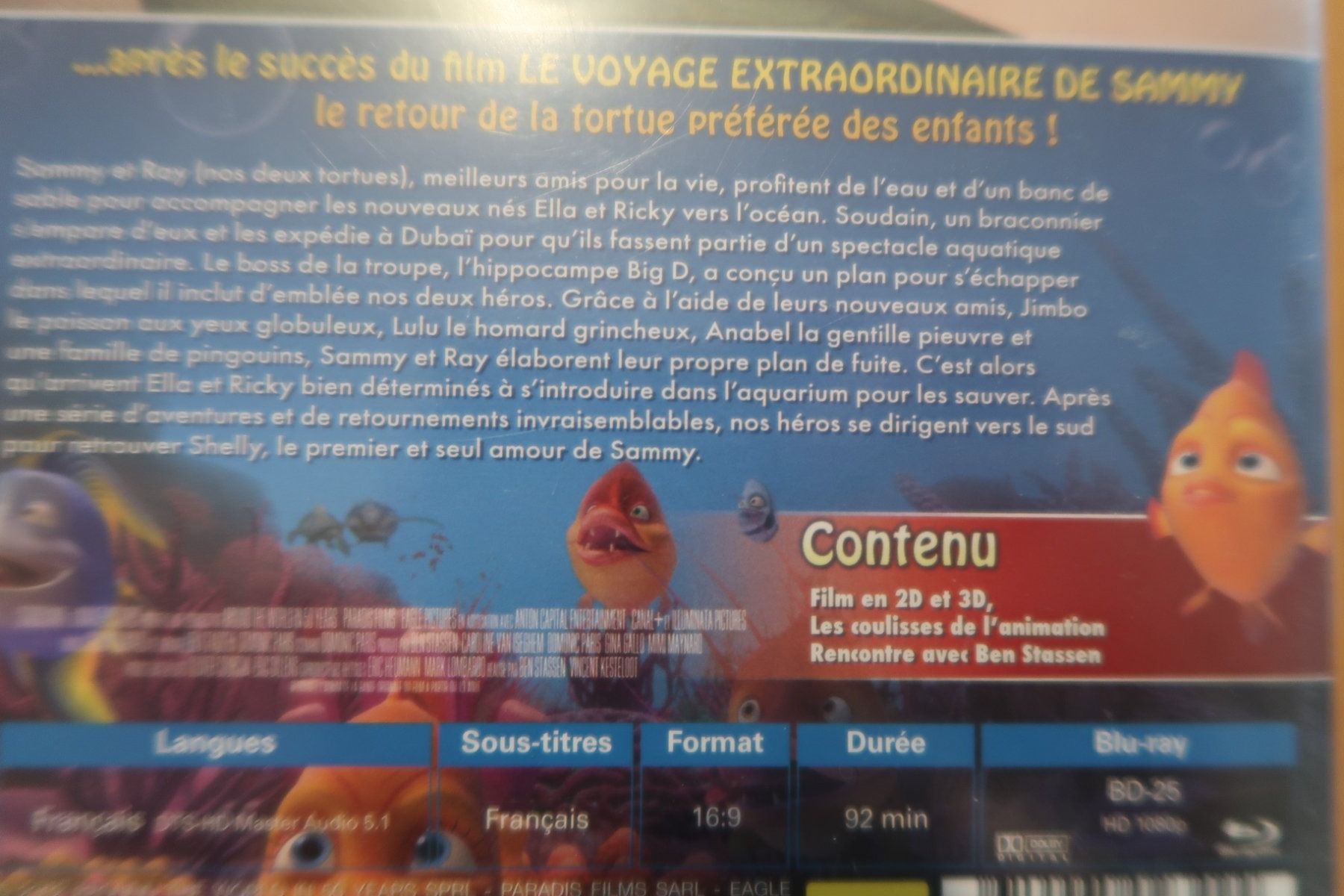 Tutti i DVDs: Blu-ray SAMMY 2                     En français – Usato da Porrentruy venduto da tupatup 5