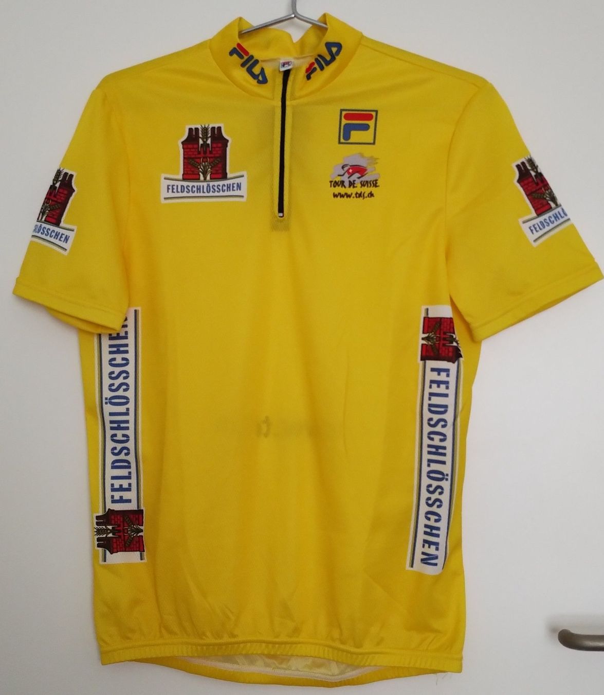 Fila Leibchen & Hosen: Retro Tour de Suisse Renntrikot – Gebraucht aus Dättwil AG von Moonshot