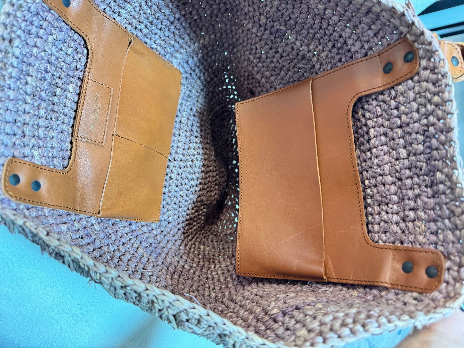 Balenciaga Borse da donna: Balenciaga raffia bag – Usato da Villigen venduto da WY26 5