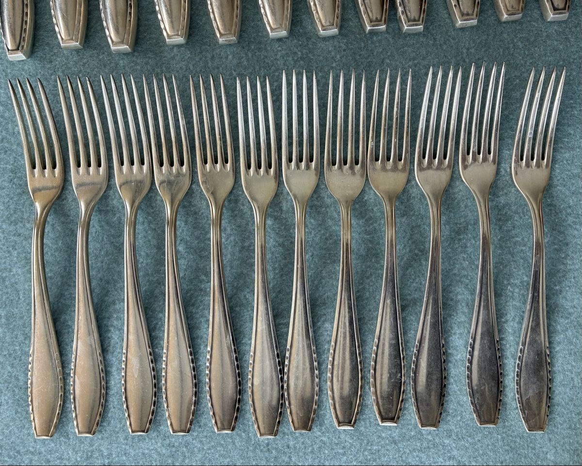 Set di posate: 85 teiliges OKA 100 versilbertes Besteckset – Usato da Sissach venduto da skippy010 3