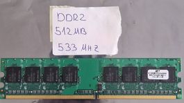 RAM DDR2-512MB-533MHZ