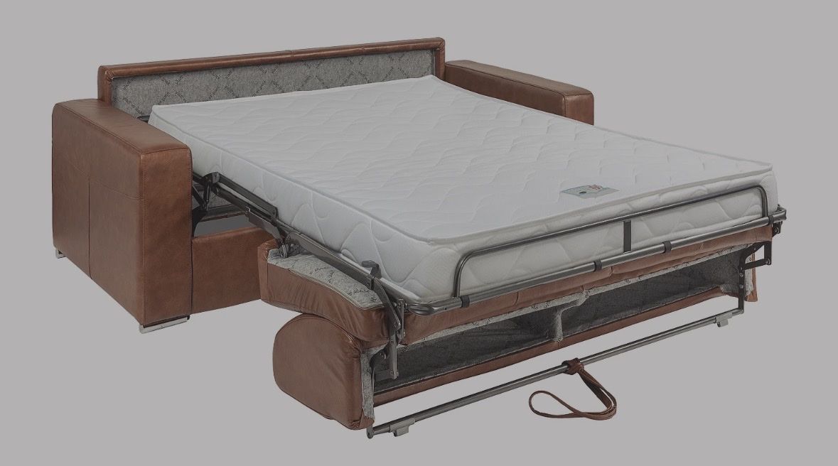 Sofas: Büffelledersofa, Schlafsofa 3-Sitzer – Neuf (Voir description) à Mörel par GauloisesCaporal 2