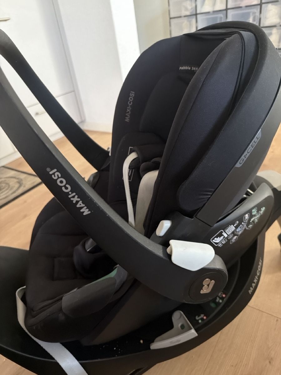 Maxi-Cosi Seggiolini per auto: Maxi-Cosi mit Basisstation - gebraucht – Usato da Schleitheim venduto da ptksz 3