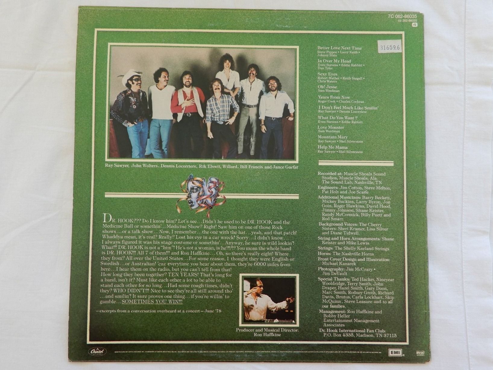 Dischi in vinile: Schallplatte DR: HOOK (1979) – Usato da Obergösgen venduto da asc_72pf 1