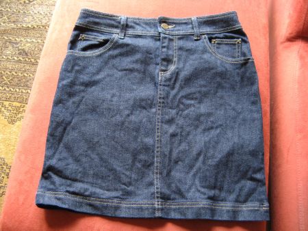 Jeans Jupe to b. agnès Gr. 38