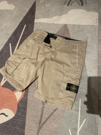 Stone Island Cargo Shorts Beige Grösse W34 guter Zustand 