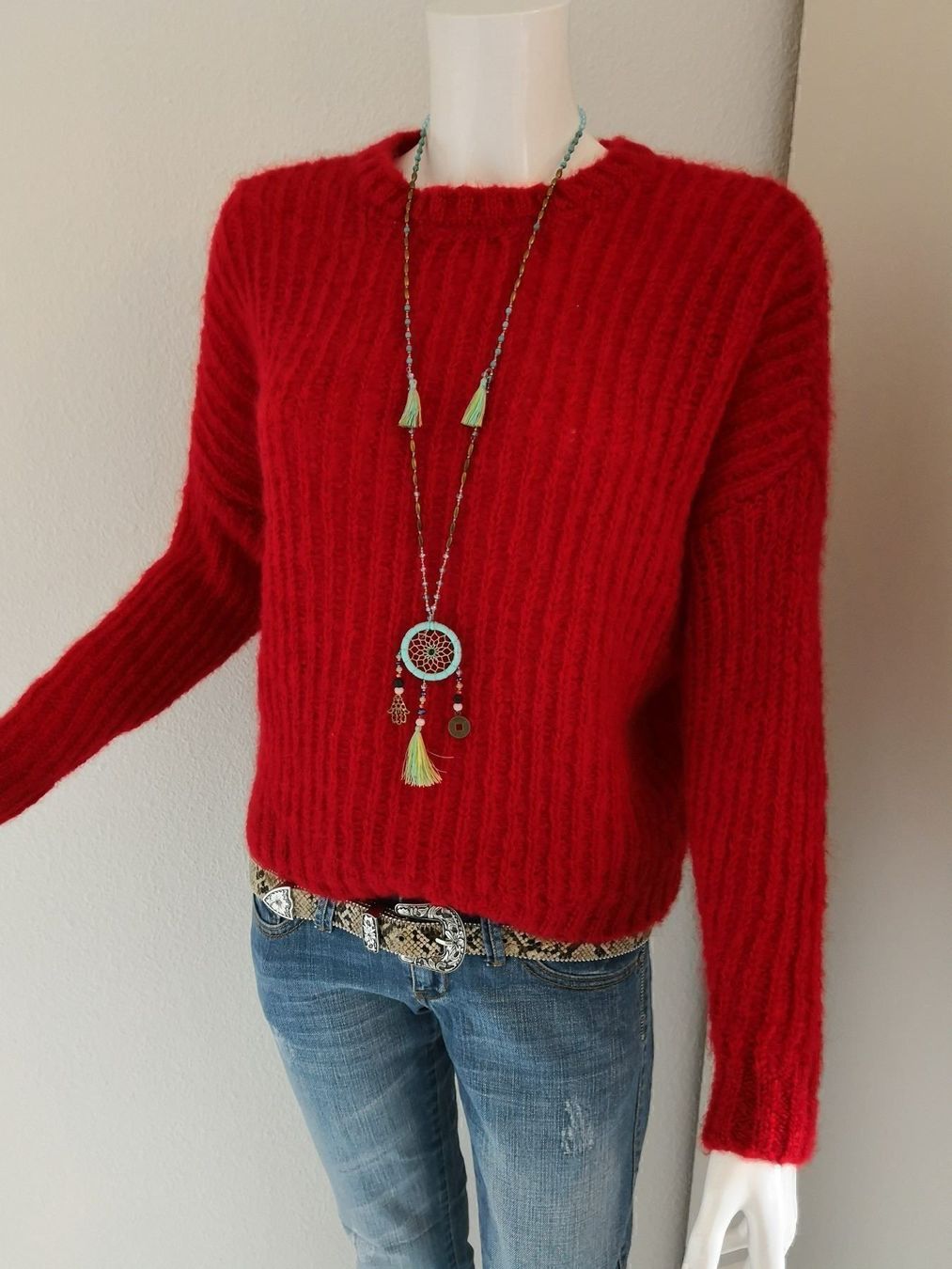Mango Pullover & Sweatshirts: 🤩MANGO MOHAIR STRICK PULLOVER ROT NEU & MISSONI P. – Neu (gemäss Beschreibung) aus Olten von Naja-Twins-Twins 3