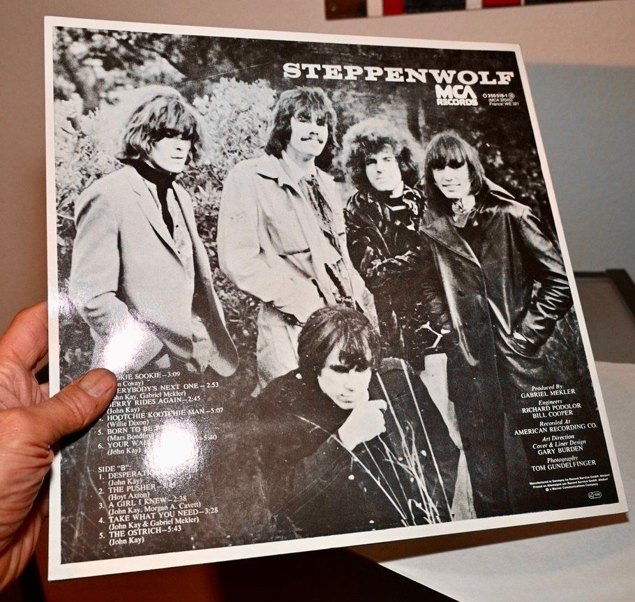Dischi in vinile: Steppenwolf SAME repress LP EX- / MINT- sehr guter zustand – Usato da Pfaffhausen venduto da mono_rec 1