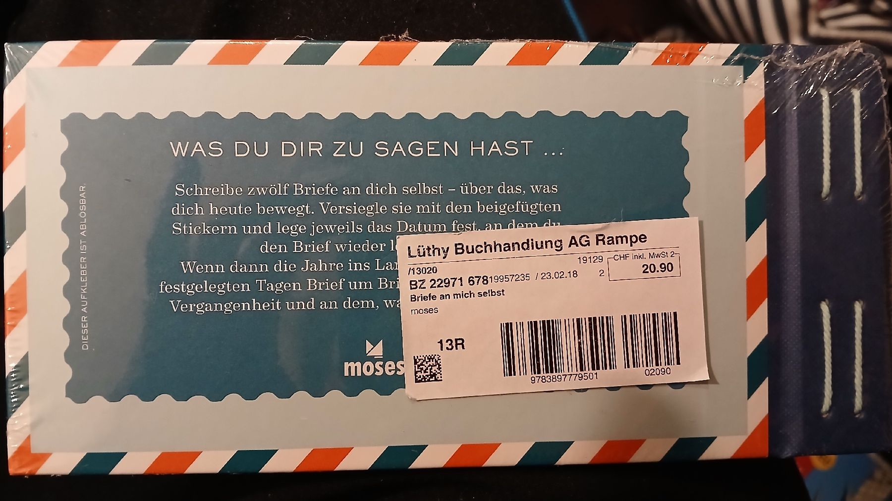 Carta: Briefe an mich selbst....eine Zeitkapsel – Nuovo (secondo la descrizione) da Schönenberg ZH venduto da nikanika 1