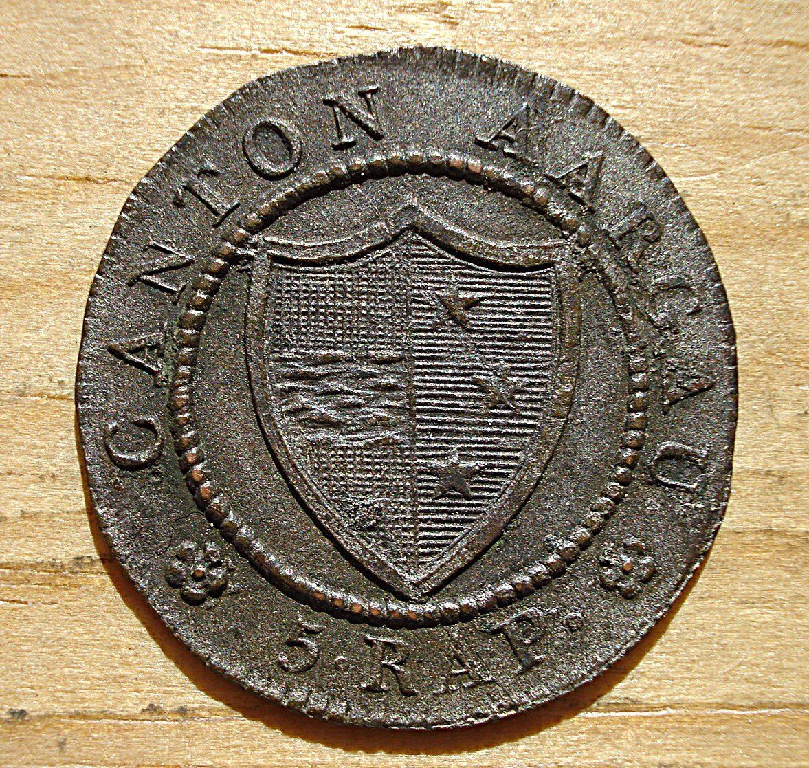 Toutes les monnaies: (D3) Aargau Halbbatzen 1829 – D'occasion à Erlach par Net-Coins 1