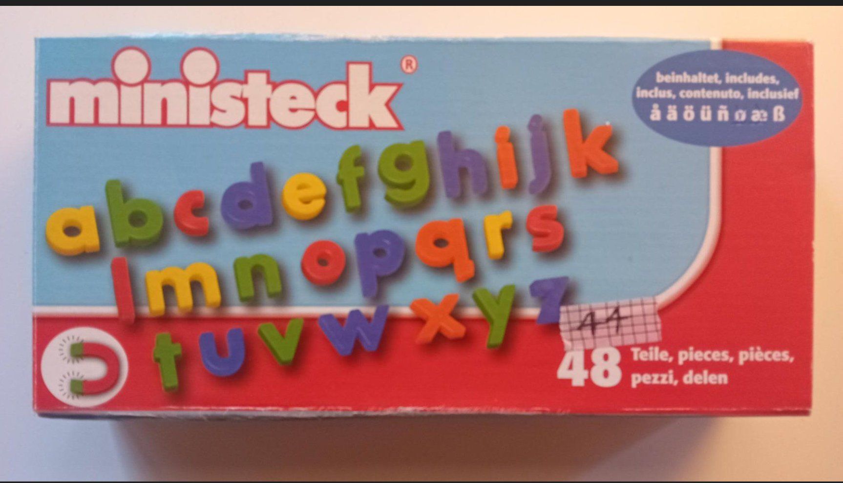 Giocattoli: Magnet Zahlen, Buchstaben Set – Usato da Salez venduto da Robe12 7