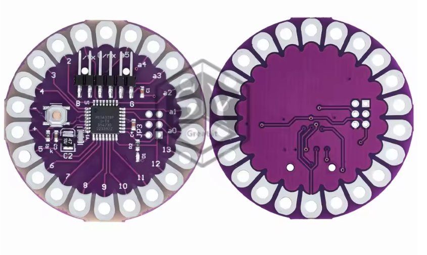Composants électroniques: Lilypad ATmega328P 16MHz Microcontroller Arduino kompatibel – Neuf avec emballage d'origine à Illnau par diy-shop