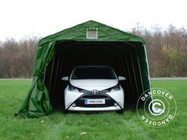 Zeltgarage PRO 3,3x6x2,4m PVC, Grün