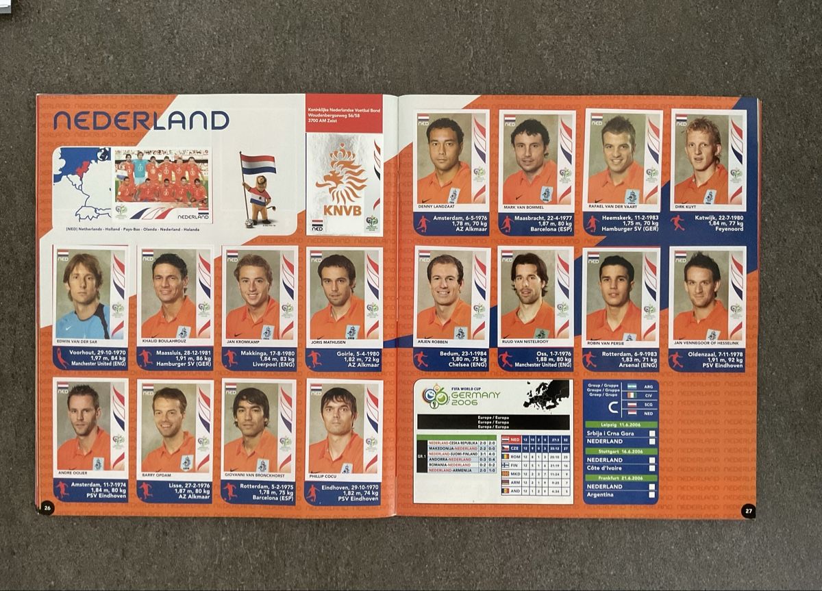 Panini Album: Panini WM 2006 Album - – Usato da Jegenstorf venduto da BAVARIA4CH 2