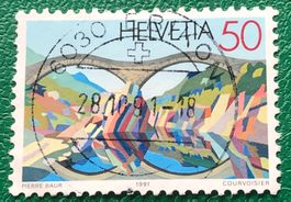 CH Briefmarken GESTEMPELT   