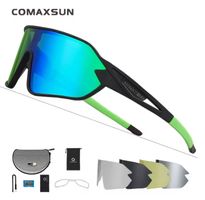 Sportbrille Set – 5 Wechselgläser Sonnebrille Comaxsun