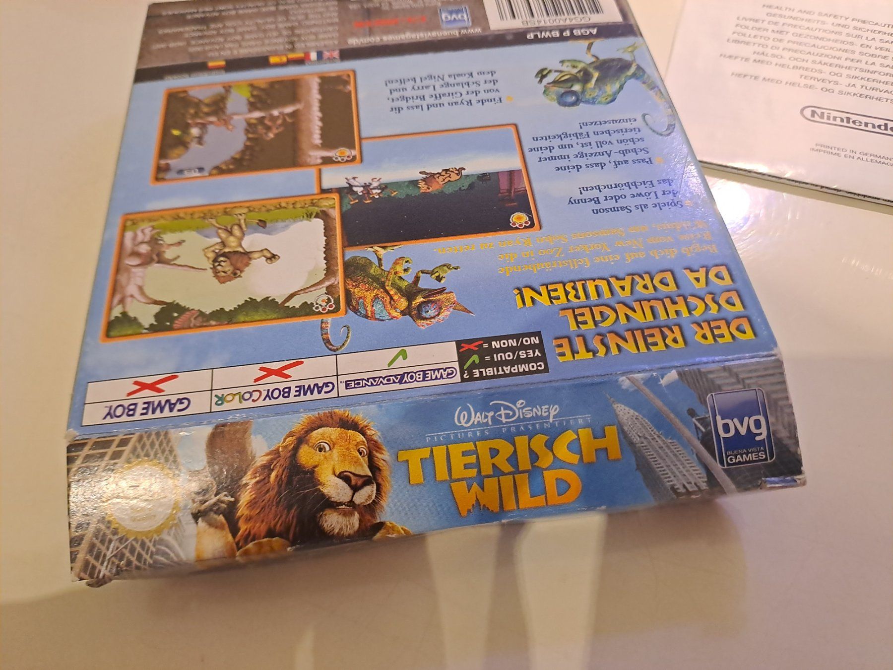 Nintendo Giochi: Tierisch Wild Game Boy Advance OVP Nintendo – Usato da Aarau venduto da Kaesekuchen2000 9