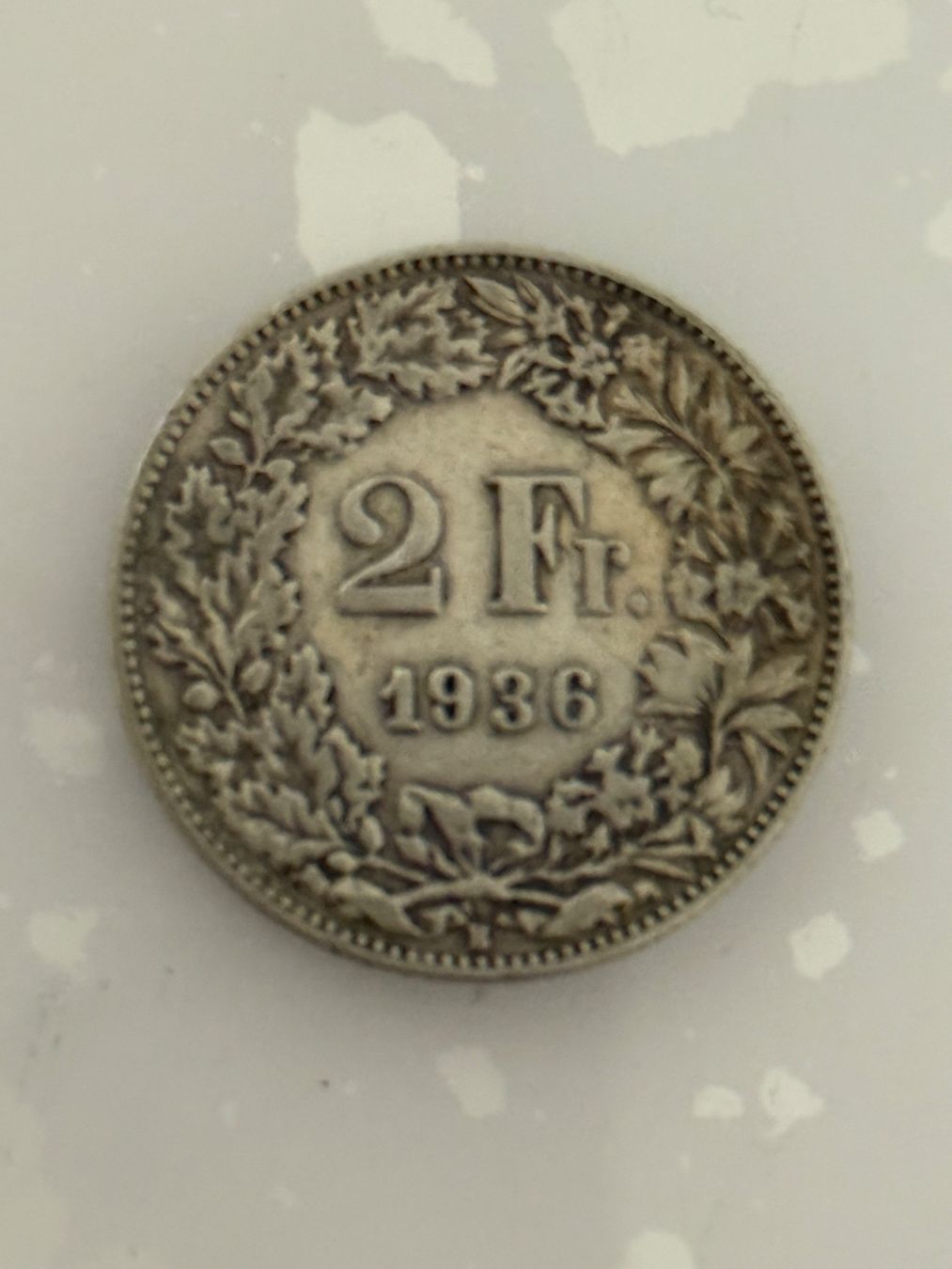 Tutti le monete: 2 Franken 1936  Rar – Usato da Wallisellen venduto da SWISS_SILVER1 1