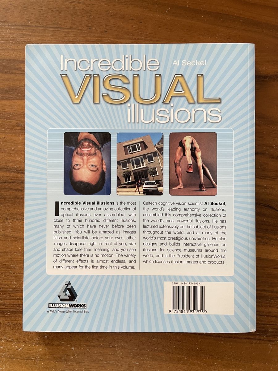 Libri: Incredible Visual Illusions, Al Seckel, Top Zustand! – Usato da Bad Zurzach venduto da Cookie_0619 1