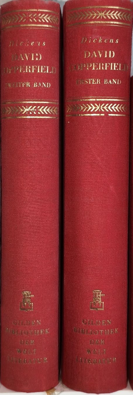 Bücher: Dickens: David Copperfield, Doppelband – Gebraucht aus Uster von _b_