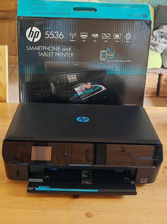 Imprimantes: Imprimante multifonction HP ENVY 5536  – D'occasion à Ovronnaz par cat_np8t