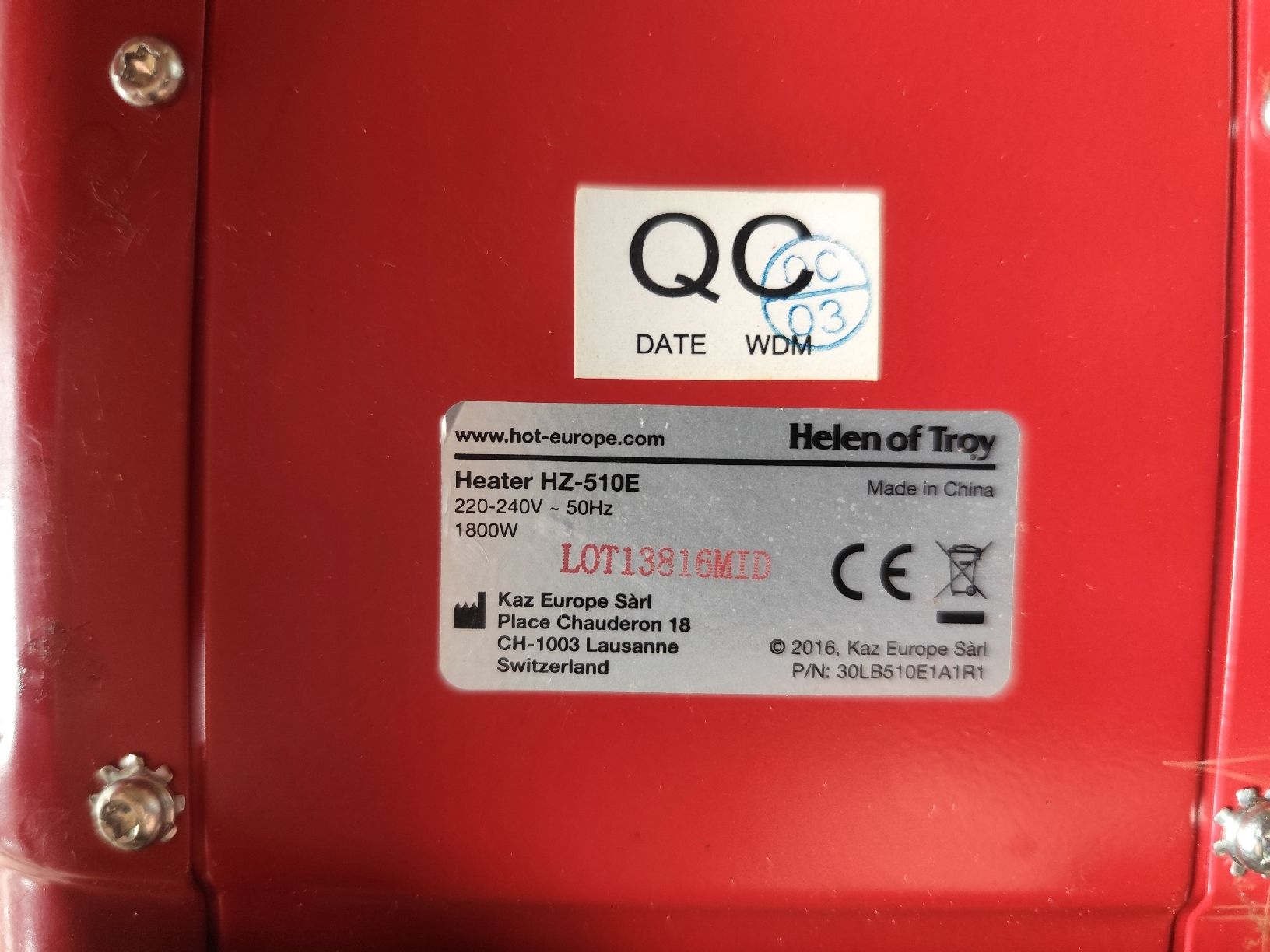 Radiateurs: 2 Heizöfen – D'occasion à Hellbühl par 30R_R30 2