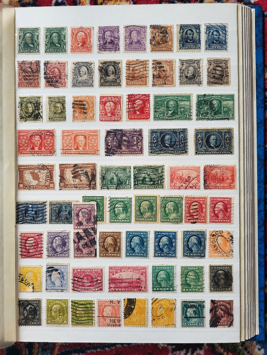 Tous les timbres: SPANNENDES USA - ALTLOT – D'occasion à stäfa par brandy66 7