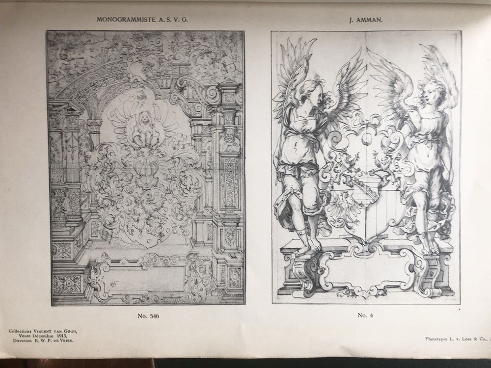 Collections VINCENT VAN GOGH Troisième partie, vente 1913 (D’occasion