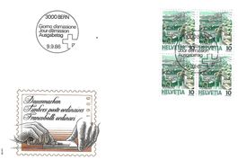 FDC  Viererblock 1986