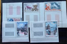 MONACO  coins datés neufs **, 1986-87