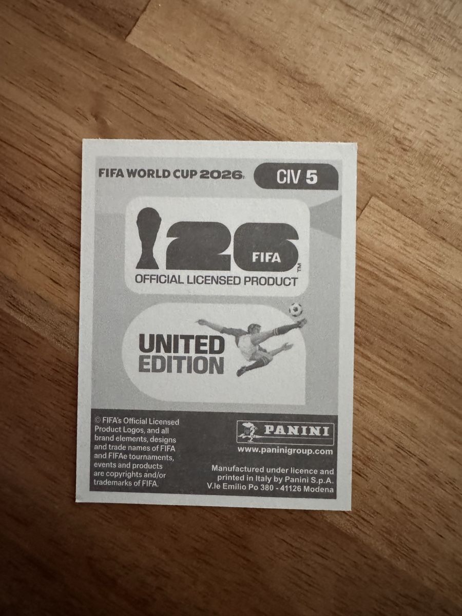 Panini Carte collezionabili: Panini - WM 2026 - CIV 5 - Sticker  – Nuovo (secondo la descrizione) da Wetzikon ZH venduto da thayreen 1