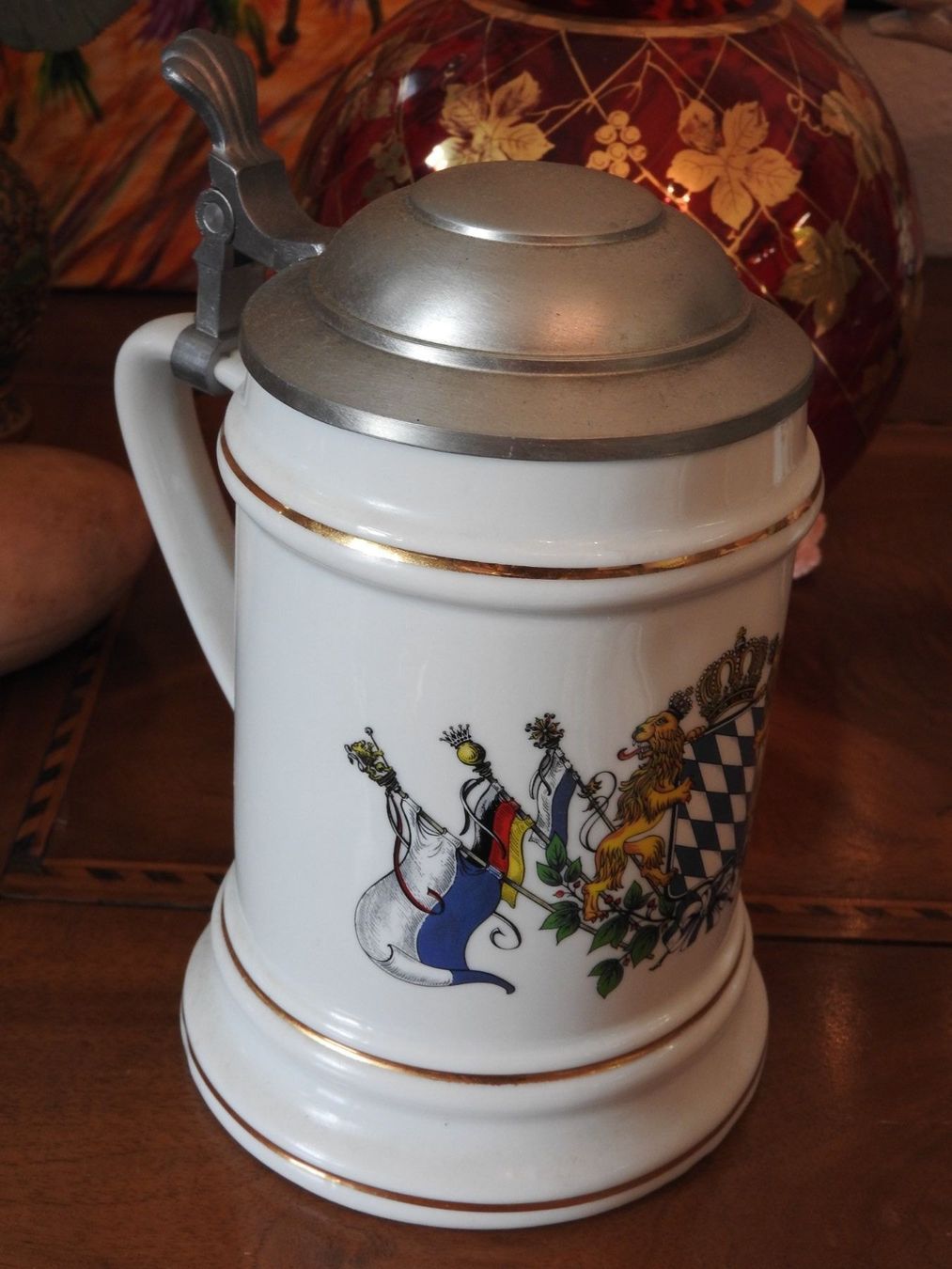 Bicchieri: Grosser Bierseidel - Bierkrug Alwe Hillscheid – Usato da Stetten AG venduto da Brissago25 1
