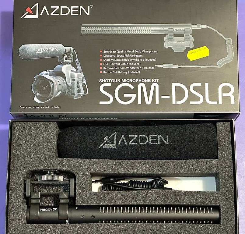Mikrofone: Micro Azden SGM-DSLR – Gebraucht aus Genève von rougissime