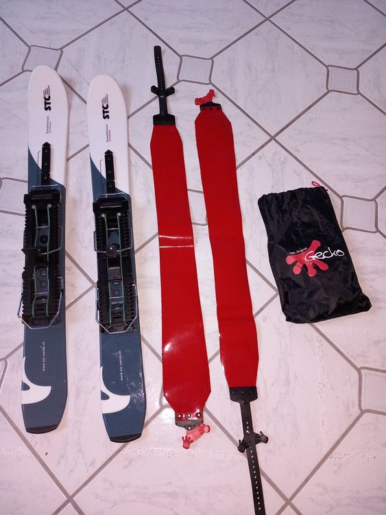 STC Snow Venture Kurzski mit Fellen | Kaufen auf Ricardo