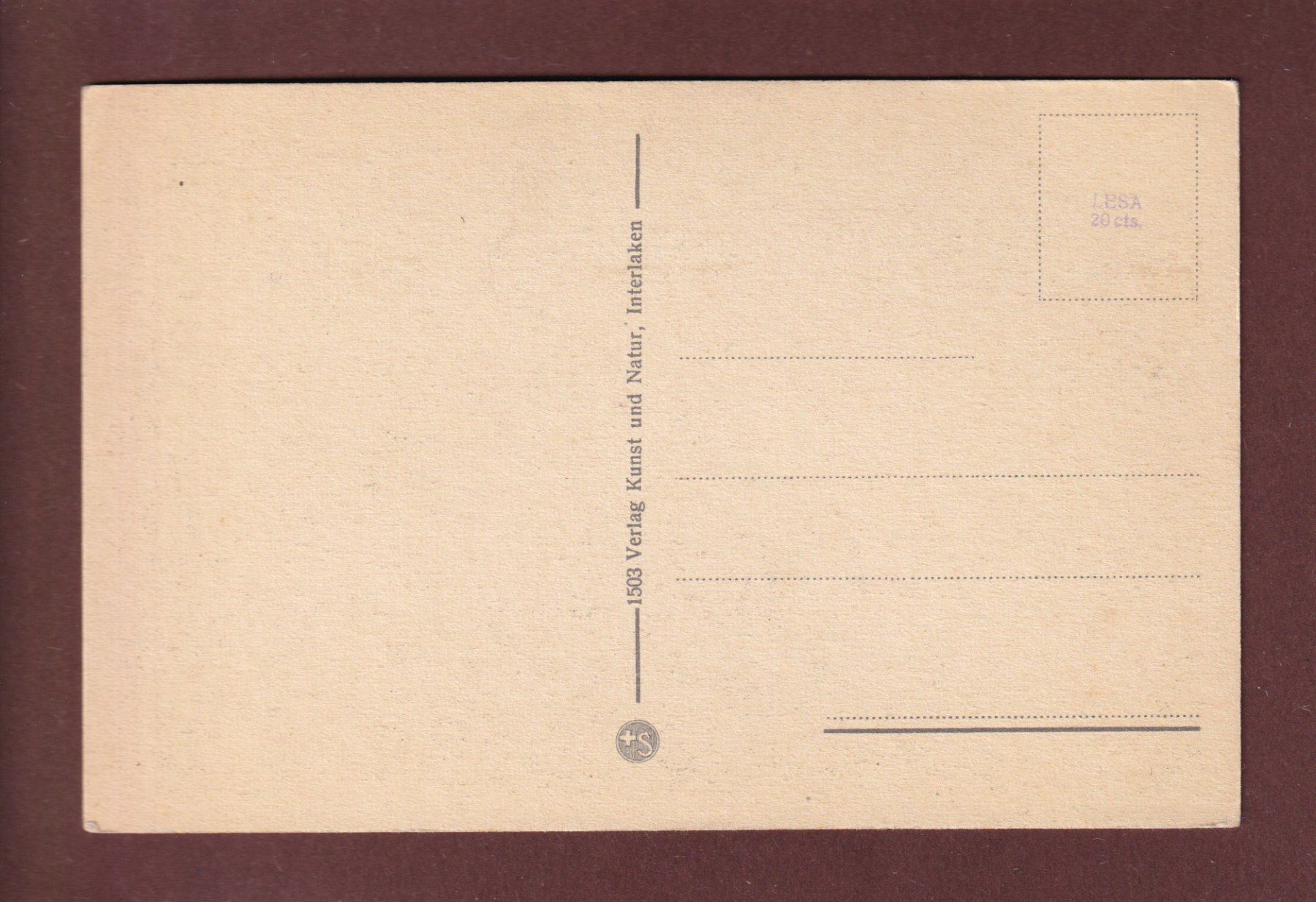 Cartoline postali: BRIENZERSEE – Usato da Pully venduto da nicecards 1