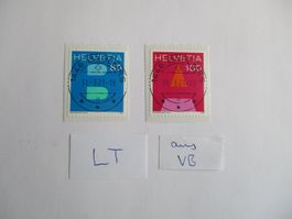 Voll Letzttagsstempel der Poststelle 1446 Baulmes