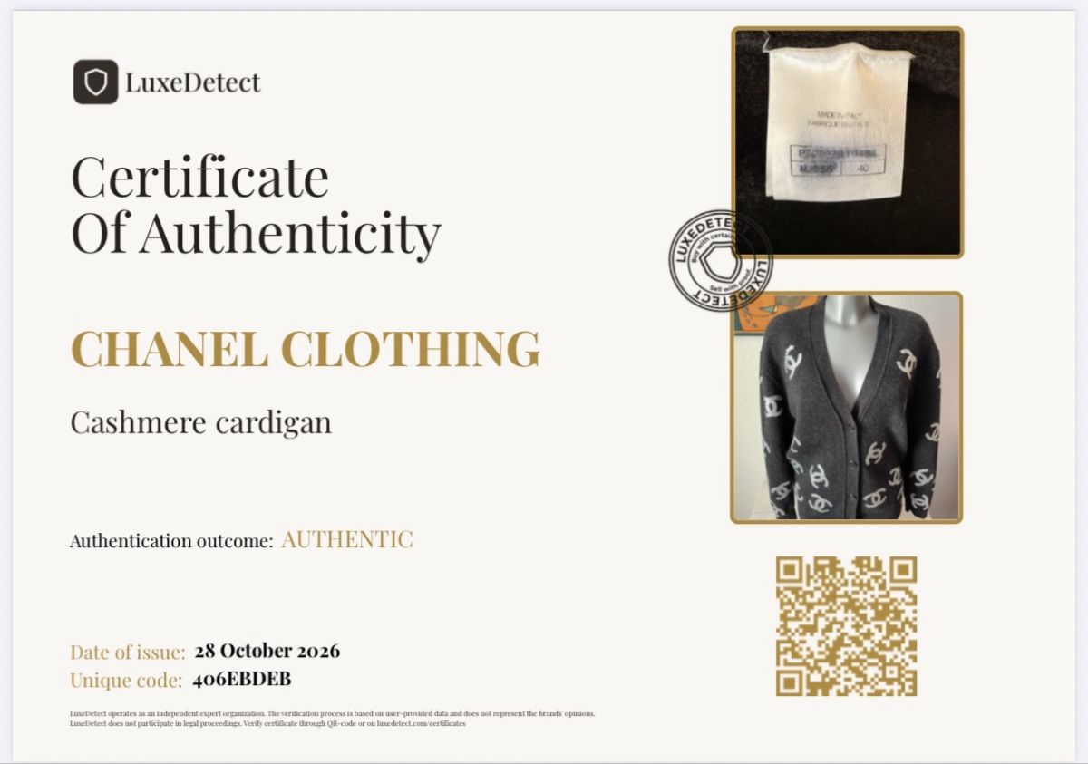 Chanel Pullover & Sweatshirts: Original Chanel Cardigan  – Gebraucht aus Zürich von Mariposa2004 7