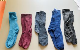 Lot de 5 paires de chaussettes adultes