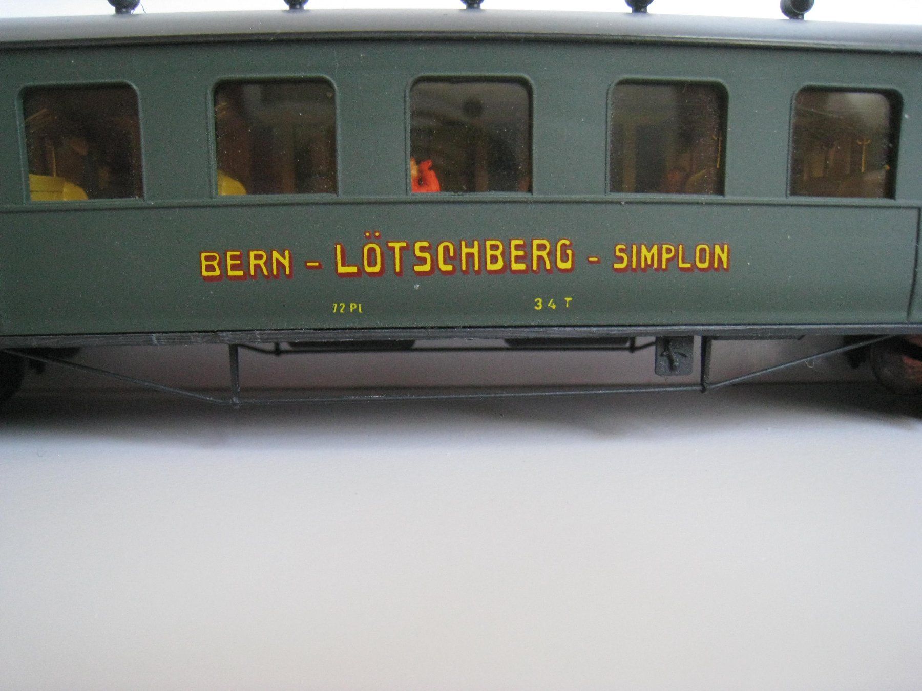 Metropolitan Trains électriques: Metrop C 4 801 BLS mit Schattenschrift,  6020 – D'occasion à Buchs ZH par swiss-train 2