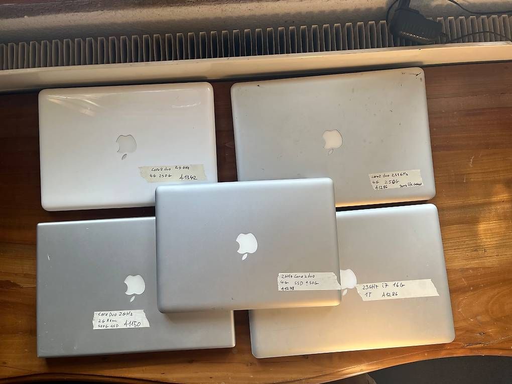 Notebook: Lot de 5 Macbook/MacbookPro – Usato da Delémont venduto da fco_v55s 1