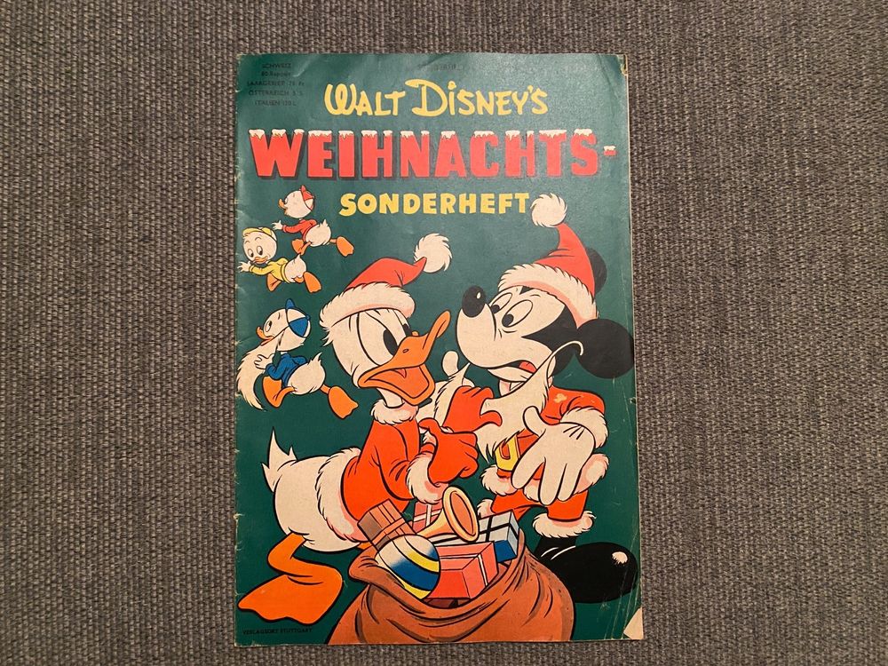 Walt Disney Micky Maus 8. Sonderheft Weihnachten (19511955) Kaufen