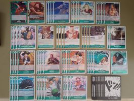 One Piece Deckbau OP17 Shanks Core Karten